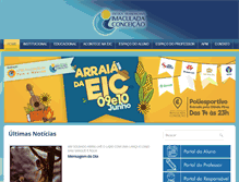 Tablet Screenshot of escolaimaculada.com.br